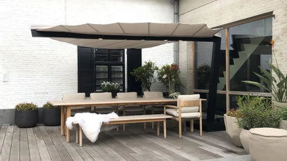 LEAF Outdoor Heater, Umbrella, and Mister by Heatsail Heatsail