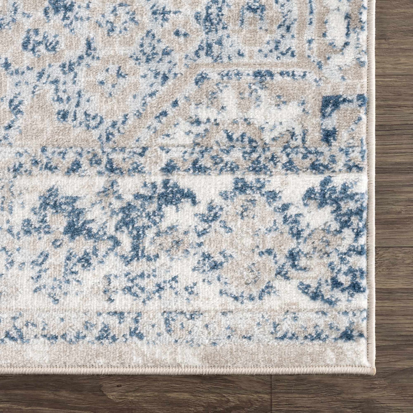 Amir Blue Medallion Area Rug Boutique Rugs