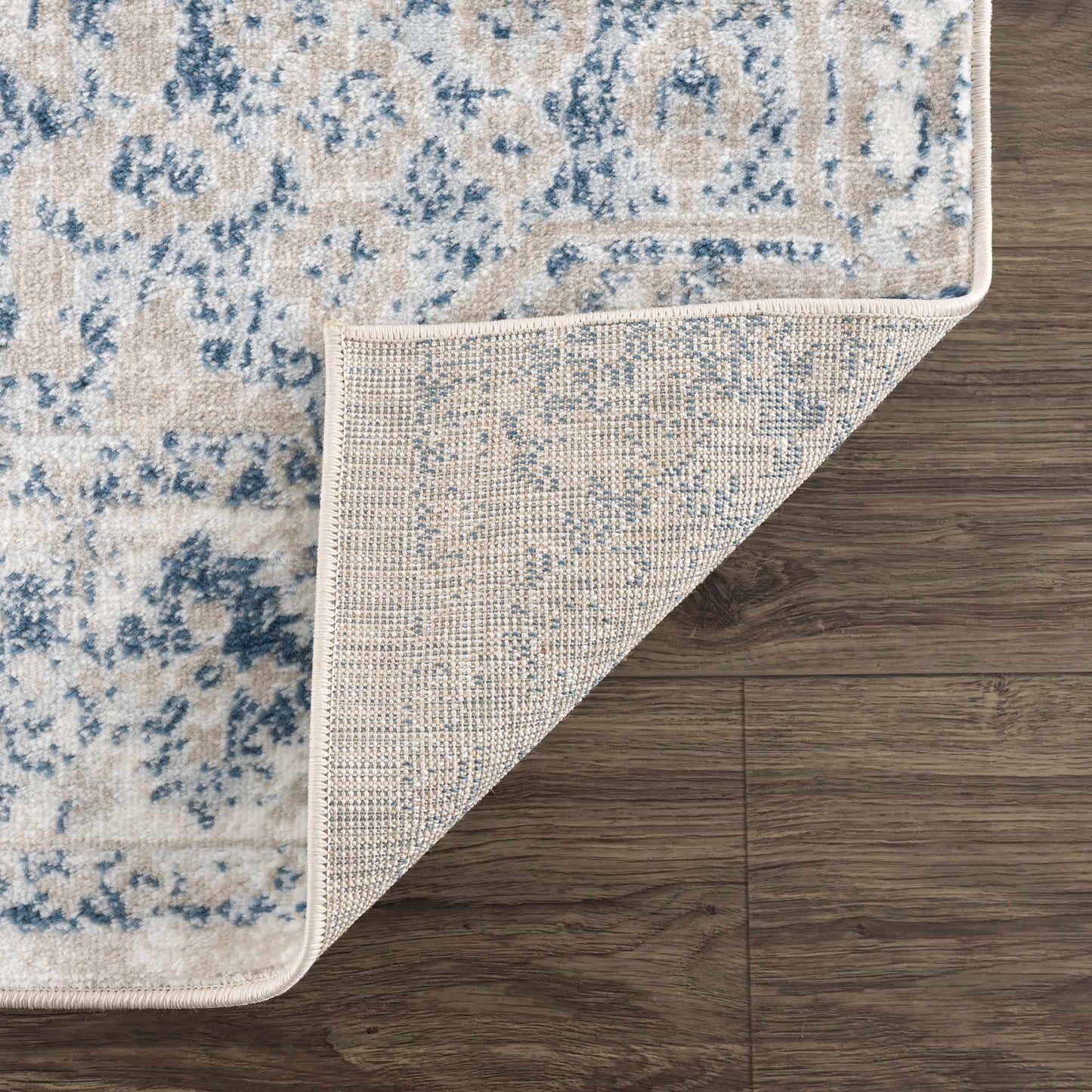 Amir Blue Medallion Area Rug Boutique Rugs