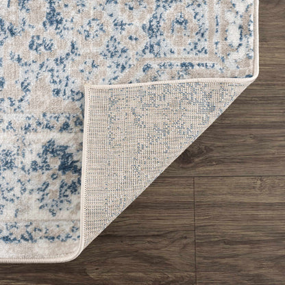 Amir Blue Medallion Area Rug Boutique Rugs