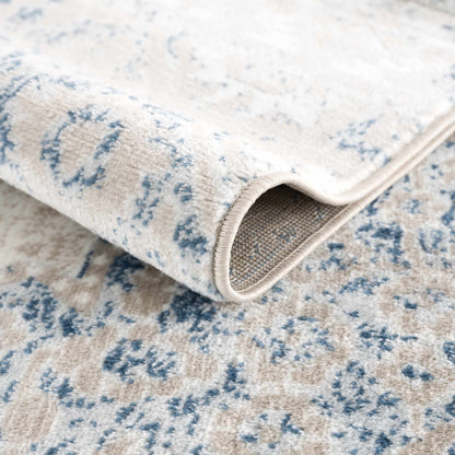 Amir Blue Medallion Area Rug Boutique Rugs