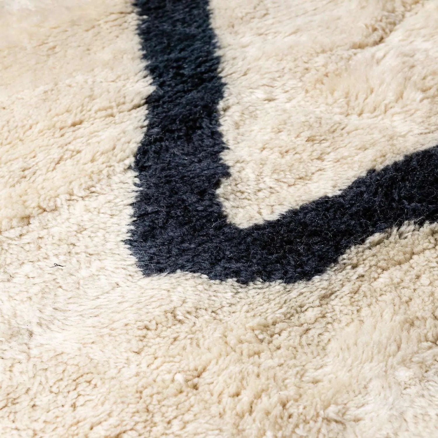 Treasure Map - Luxury Shag Moroccan Rug Benisouk