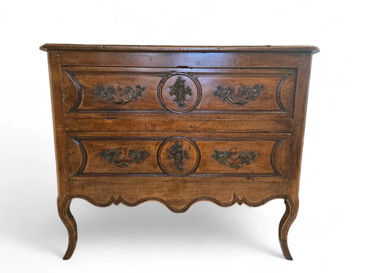 Antique walnut 2 drawer chest HOME CRUSH