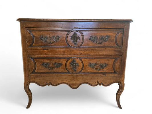 Antique walnut 2 drawer chest HOME CRUSH