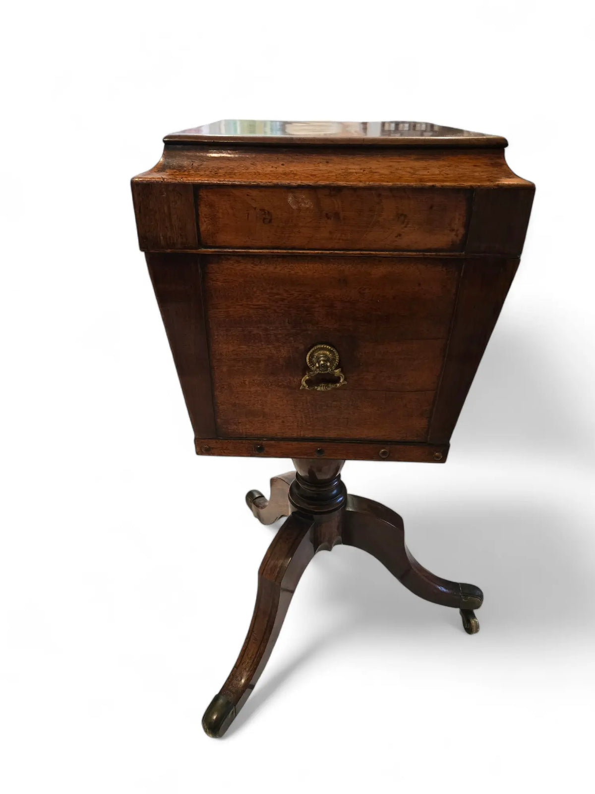 Antique English teapoy HOME CRUSH