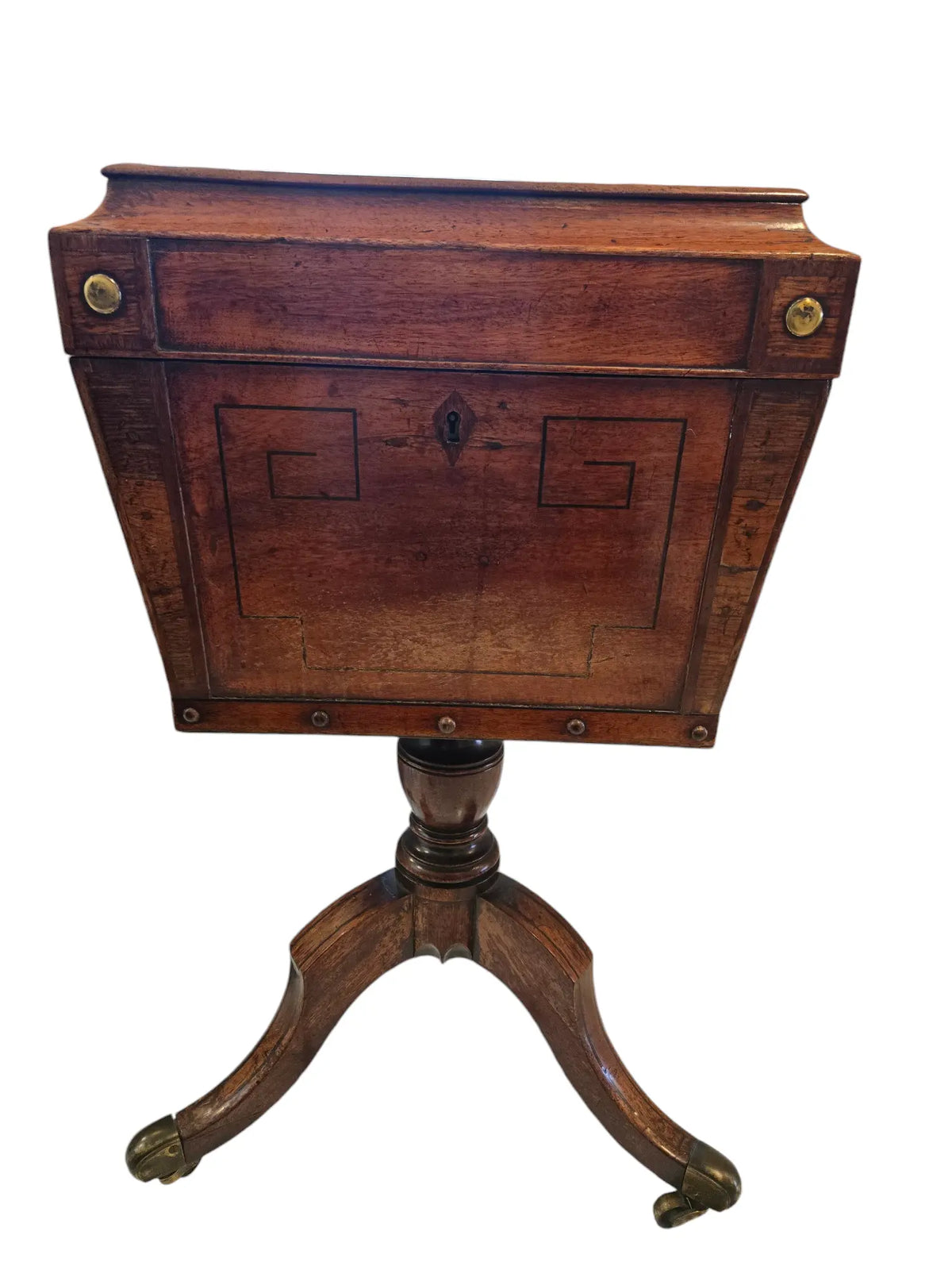 Antique English teapoy HOME CRUSH