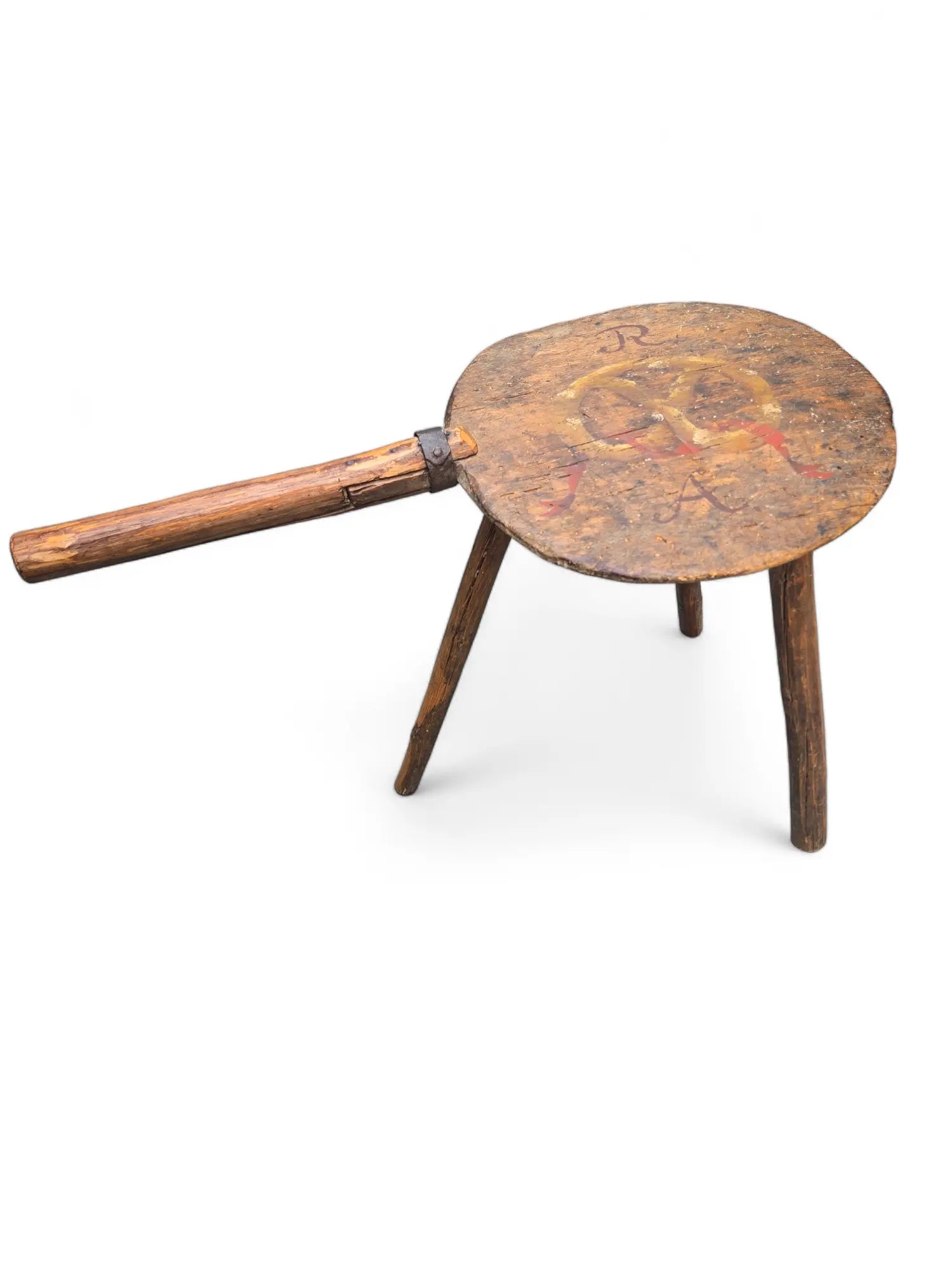 Antique bread peel stool Home Crush