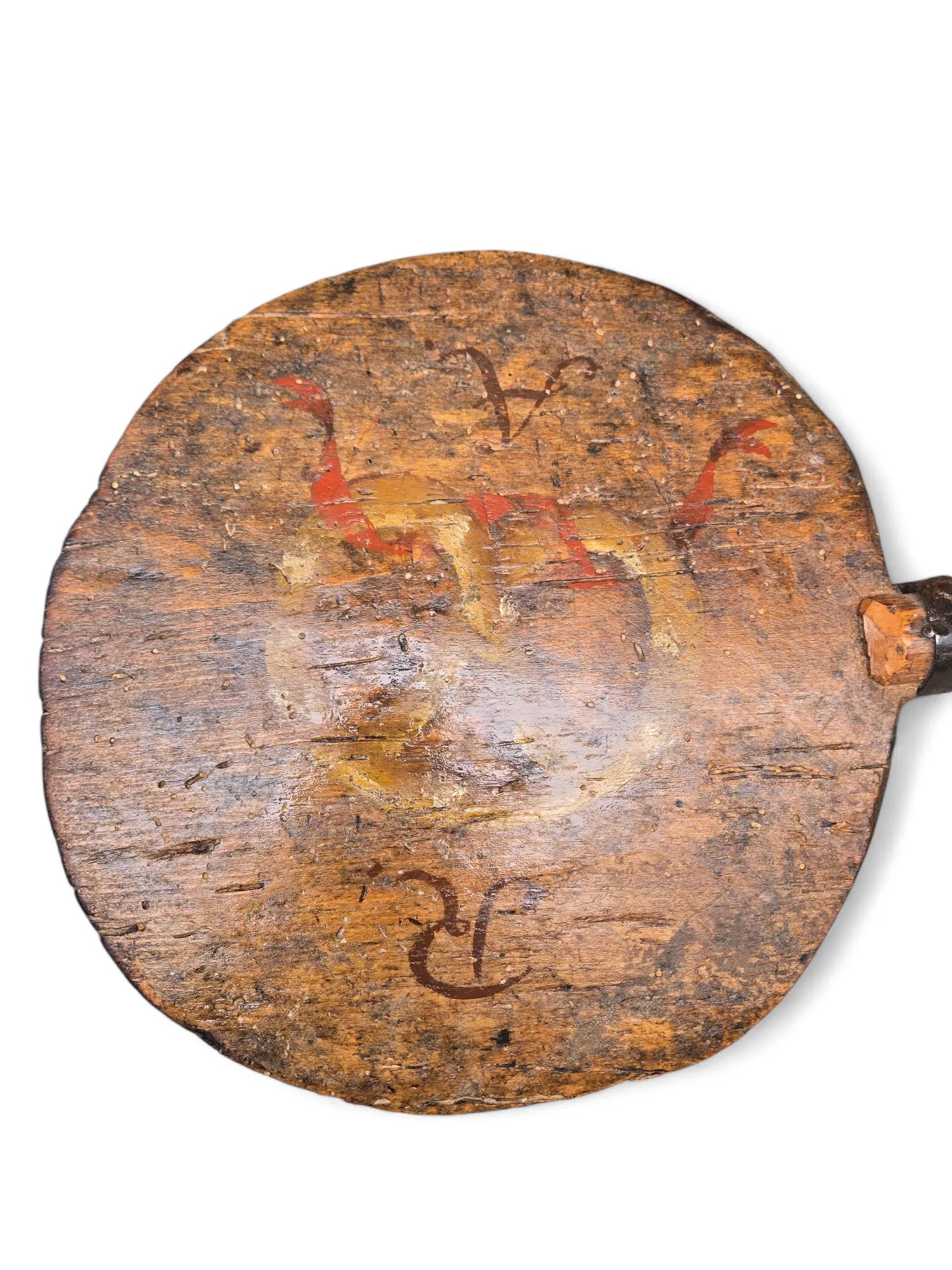 Antique bread peel stool Home Crush
