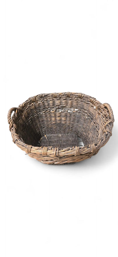 Antique Vintner Basket Home Crush