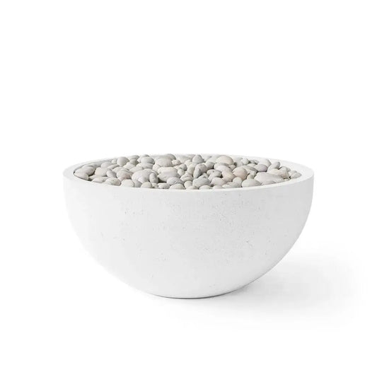 Serenade 32" Lightweight Concrete Outdoor Fire Pit Home Crush
