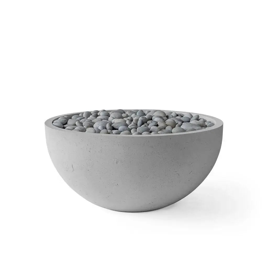 Serenade 32" Lightweight Concrete Outdoor Fire Pit Home Crush