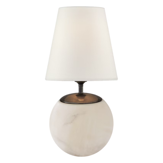 SMALL ROUND ALABASTER LAMP Home Crush