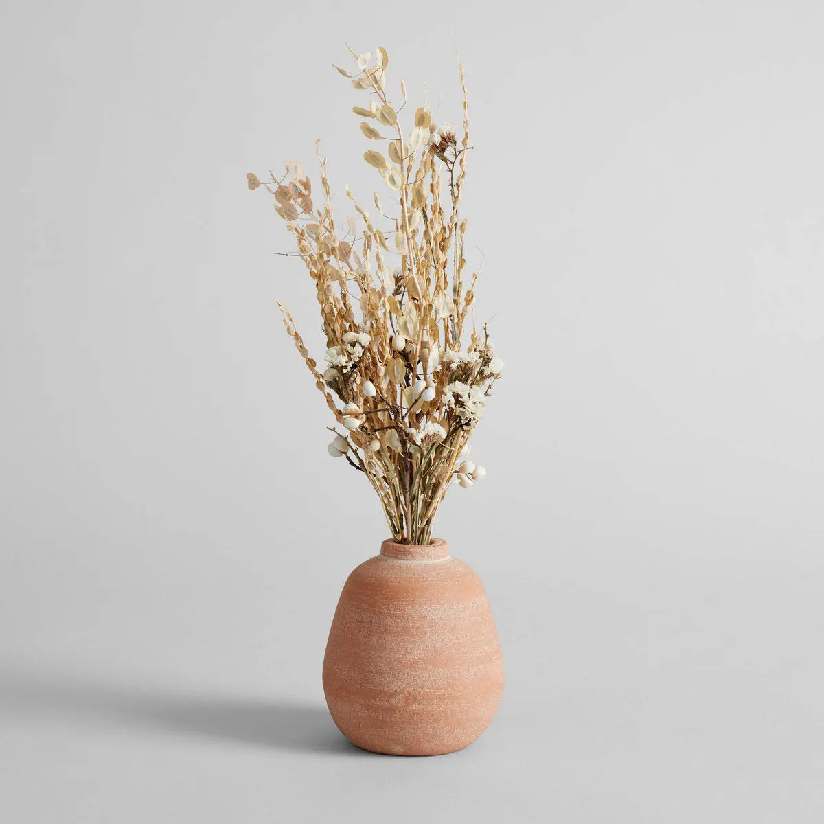 Terra Cotta Bud Vase, Whitewash Bloomist