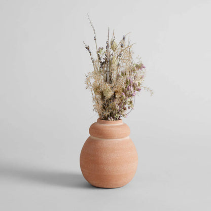 Terra Cotta Bud Vase, Whitewash Bloomist