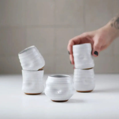Artist Choice Little Sippers | Handmade Pottery Shot Cup Gravesco Pottery