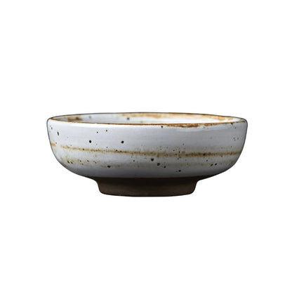 Gohobi Handmade Japanese Style Small Dish Sauce Plate Gohobi （We cover U.S. import duties）