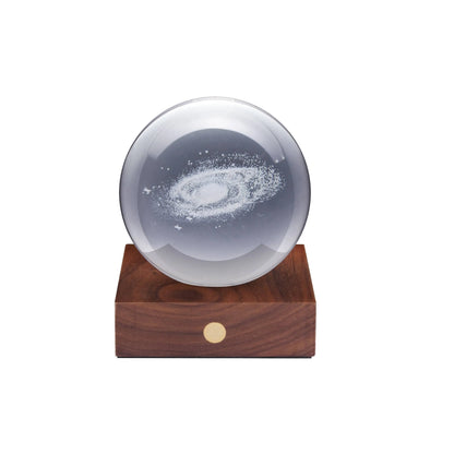 Amber Dandelion Crystal Light Gingko Design