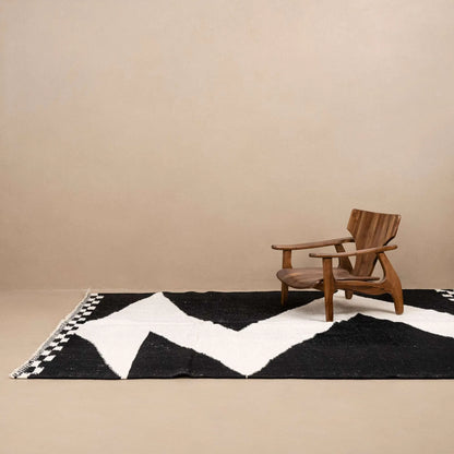 Alya - Flatweave Moroccan rug Benisouk