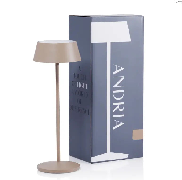ANDRIA Rechargeable Table Light Home Crush