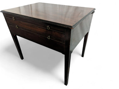 Antique Late Georgian Mahogany Architects desk Home Crush