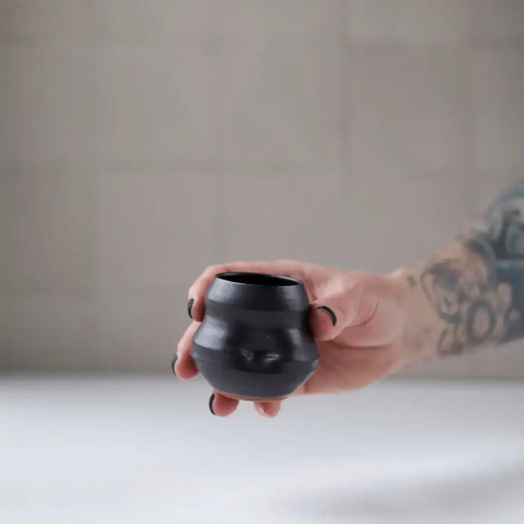 Artist Choice Little Sippers | Handmade Pottery Shot Cup Gravesco Pottery