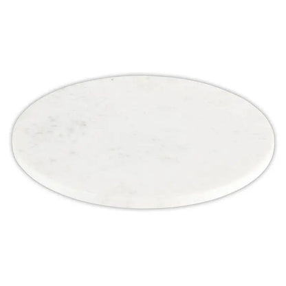 White Marble Lazy Susan Santa Barbara Design Studio by Creative Brands