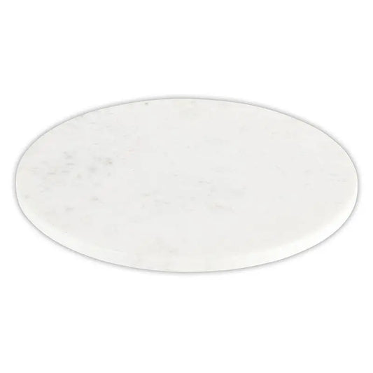White Marble Lazy Susan Santa Barbara Design Studio by Creative Brands