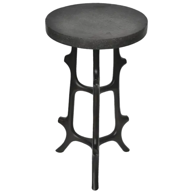 Brooklyn Side Table Antique Bronze