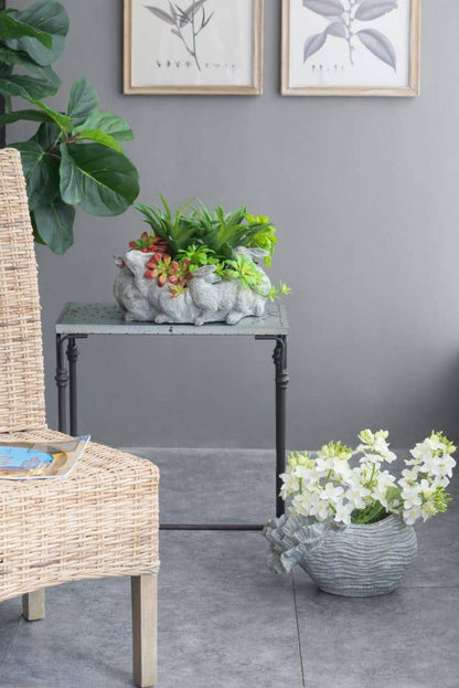14.2x8x8" Planter - Gray A&B Home Group Inc.