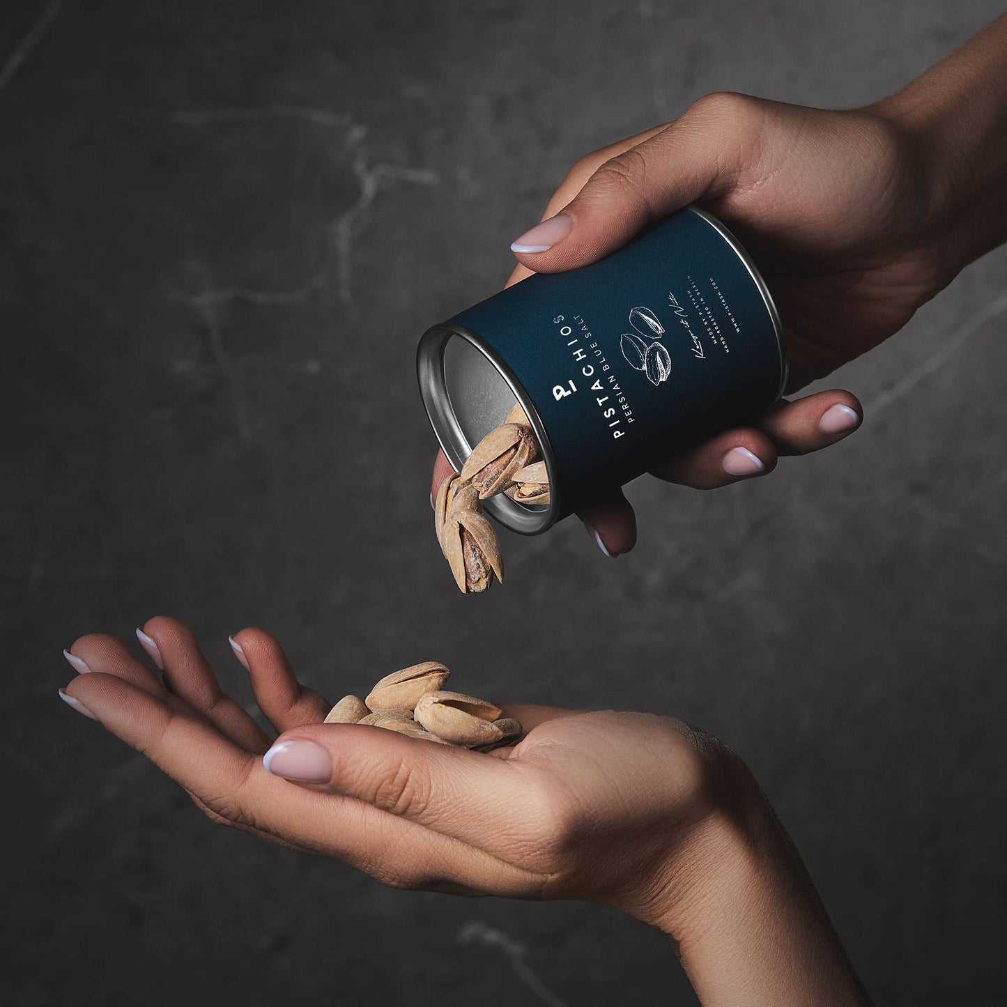 Blue Salt Pistachios - Mini 50g - Home Crush