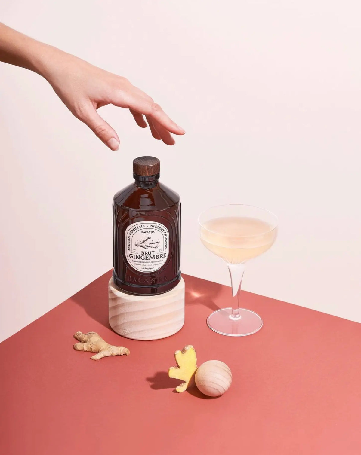 Raw Ginger Syrup - Organic - 400ml Bacanha