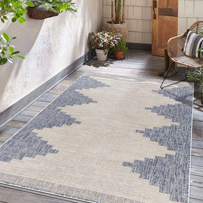 Djugun Blue Outdoor Rug Boutique Rugs