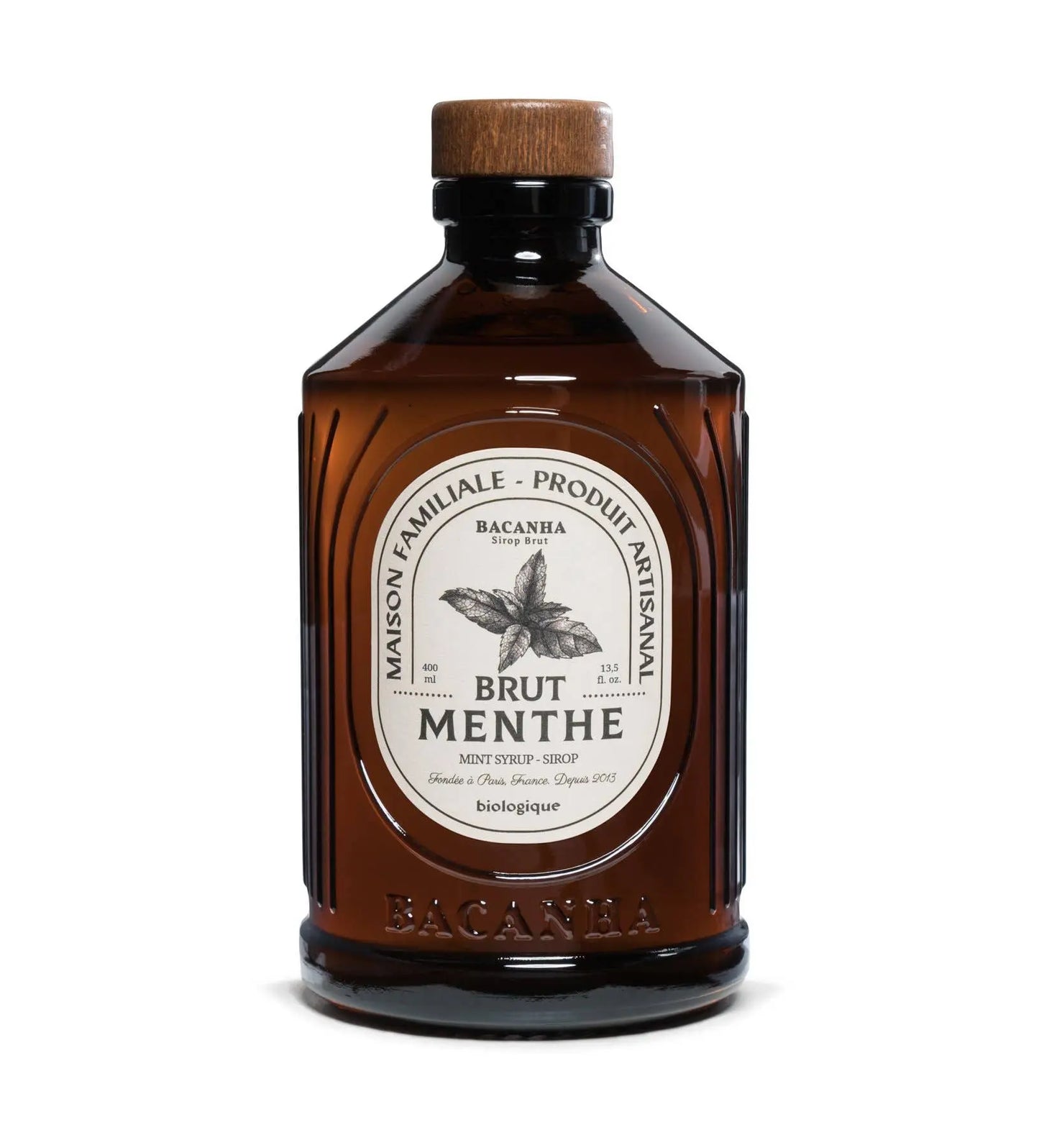 Raw Mint Syrup - Organic - 400ml Bacanha