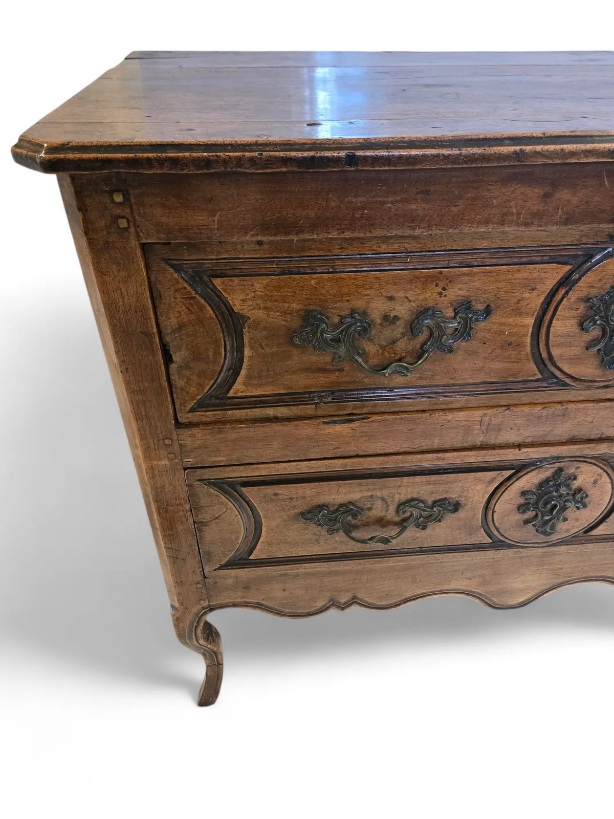 Antique walnut 2 drawer chest HOME CRUSH
