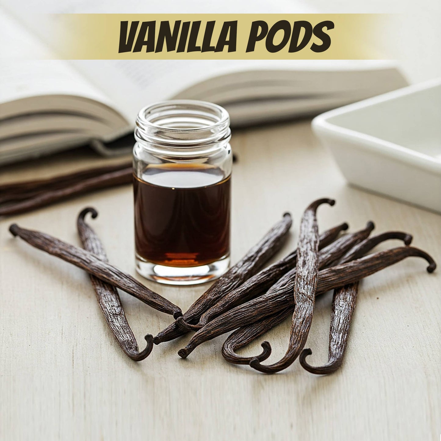 25 Organic Madagascar Vanilla Beans | Grade A Bourbon Aloka Vanilla LLC
