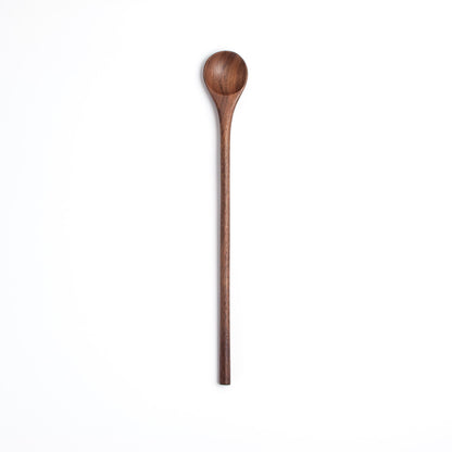 12" Walnut Wood Stirring & Tasting Spoon - Cooking Utensil
