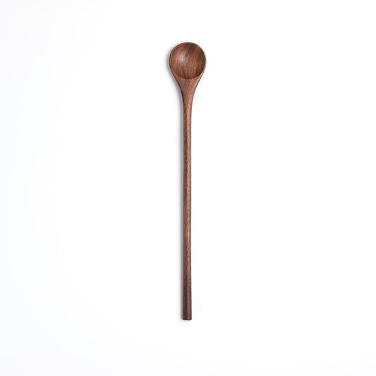 12" Walnut Wood Stirring & Tasting Spoon - Cooking Utensil