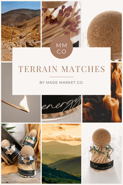 Terrain Black Matches Made Market Co.