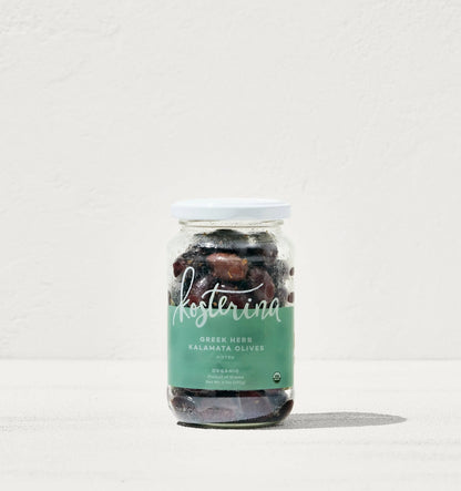 Greek Herb Kalamata Olives Kosterina