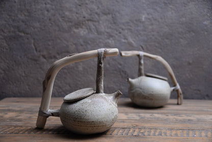 Earthling Collection CONNECT Teapot — handmade stoneware LAIMA CERAMICS (SIA Radosa Apvieniba Spares)