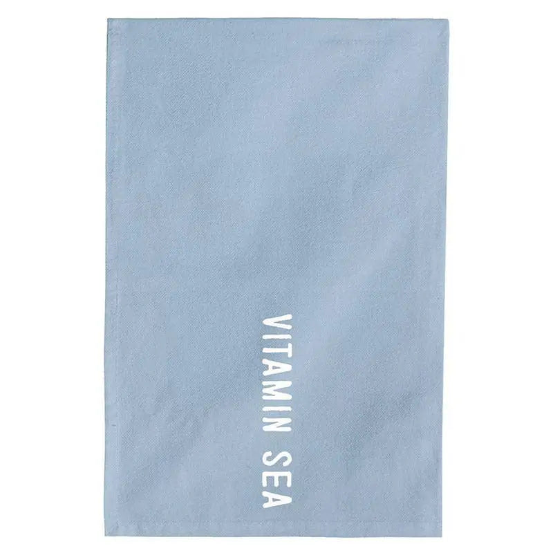 Face to Face Tea Towel - Vitamin Sea Santa Barbara Design Studio by Creative Brands