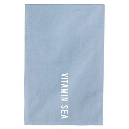 Face to Face Tea Towel - Vitamin Sea Santa Barbara Design Studio by Creative Brands
