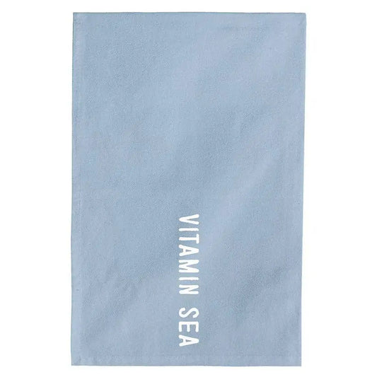 Face to Face Tea Towel - Vitamin Sea Santa Barbara Design Studio by Creative Brands