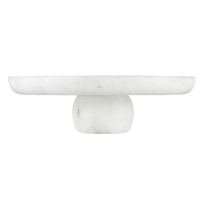 Marble Round Pedestal - 12" Santa Barbara Design Studio by Creative Brands