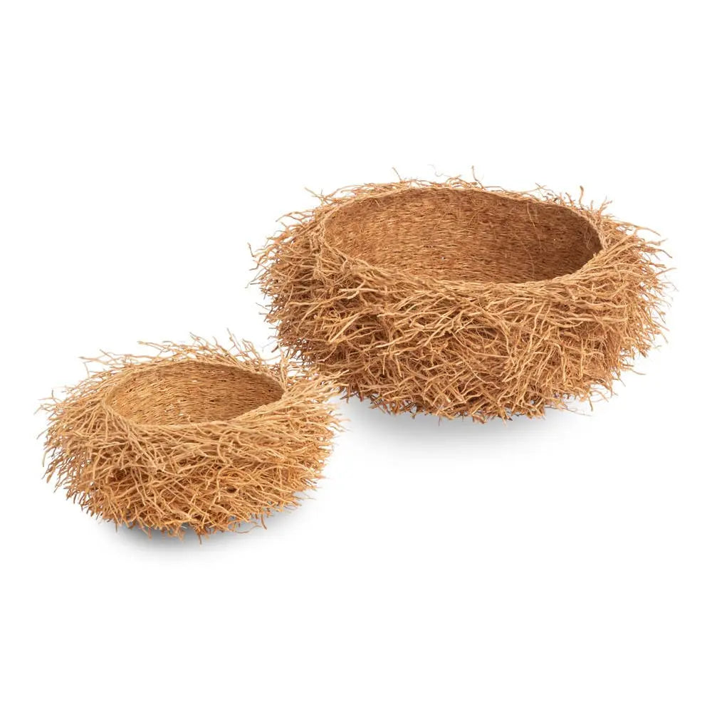 Vetiver Basket: Small African Trading Partners