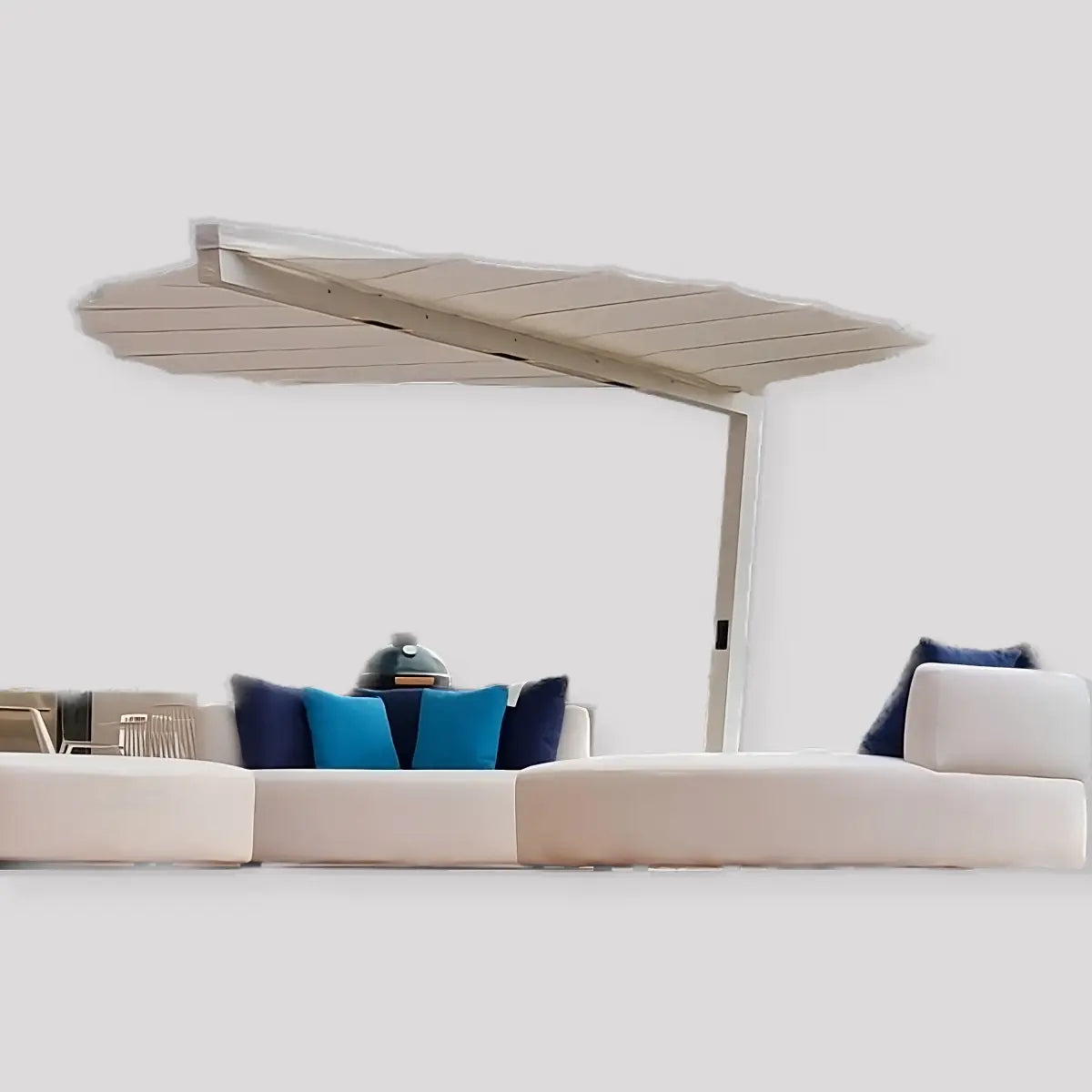 LEAF Outdoor Heater, Umbrella, and Mister by Heatsail Heatsail