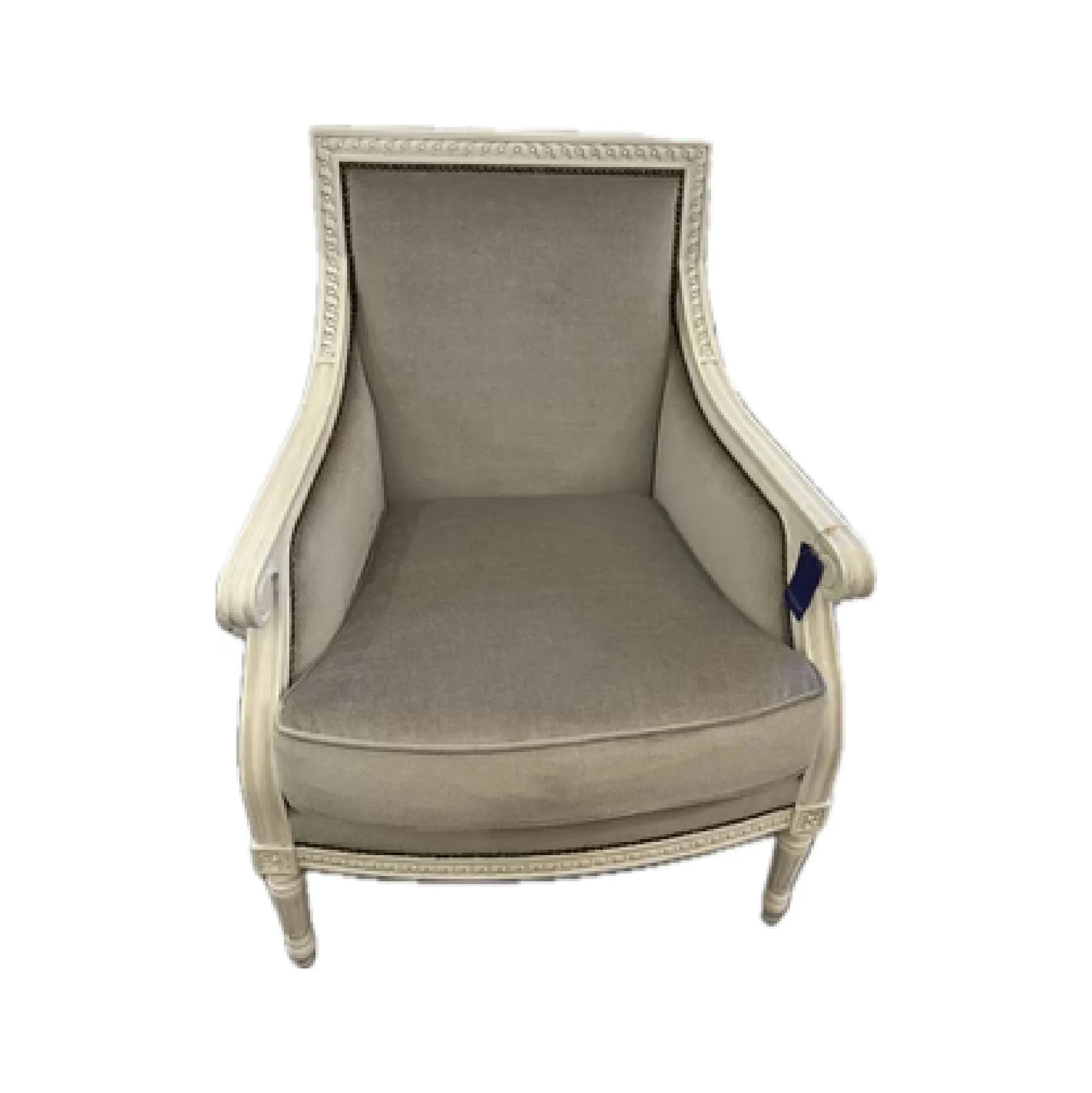 Hanna Chair White Platinum Home Crush
