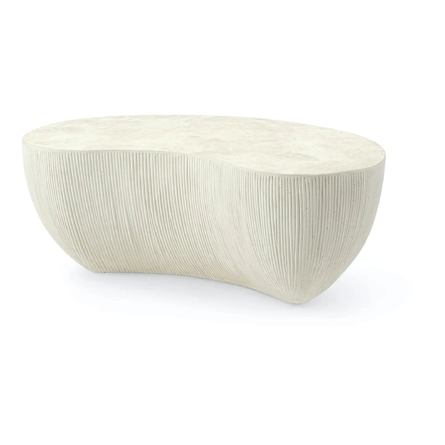 Calanova Outdoor Coffee Table Small in White Bernhardt
