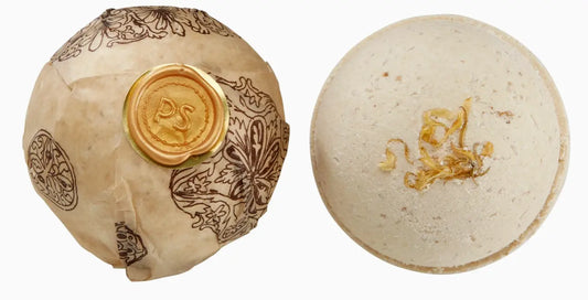 Potager Bath Bomb Lemongrass Calendula Home Crush