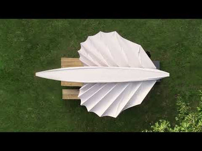 LEAF Outdoor Heater, Umbrella, and Mister by Heatsail